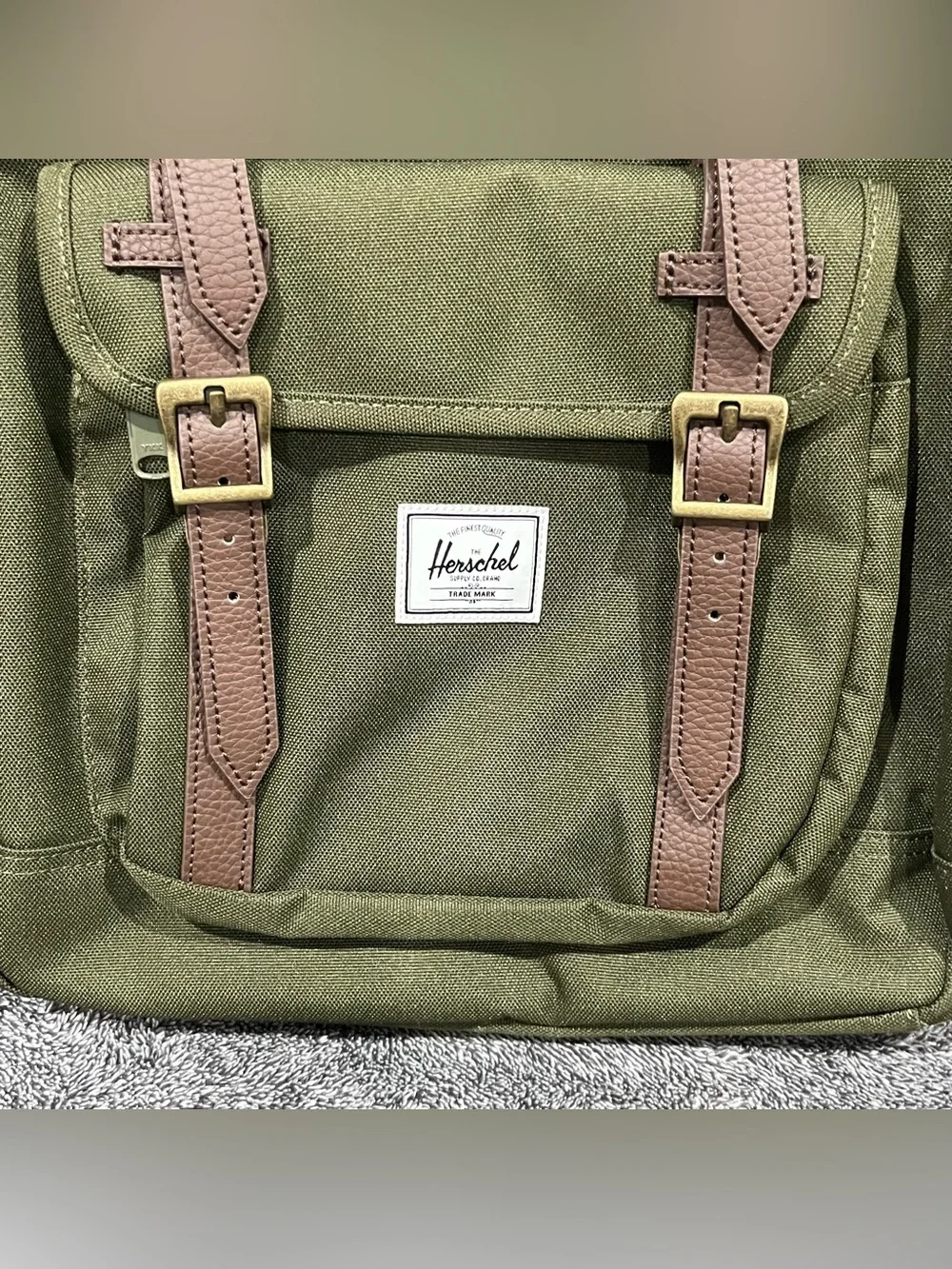 Herschel Little America Backpack Ivy green/ army green